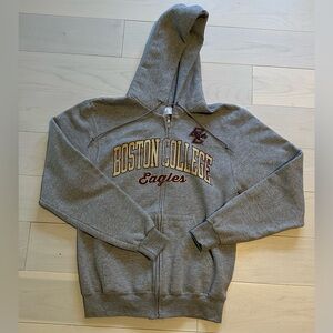 Gray Boston College Eagles Hoodie